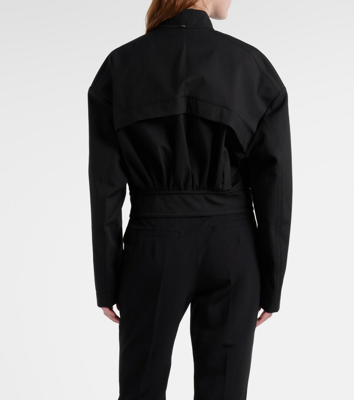 Sportmax Riviera oversized cotton bomber jacket