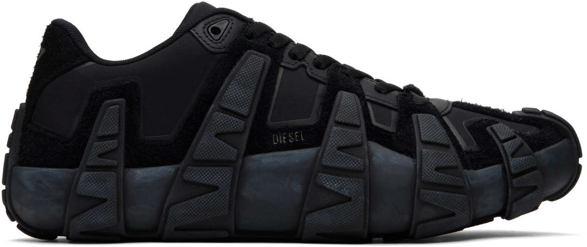Diesel Black S-D-Griffe Low Sneakers