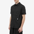 CAYL Men's Short Sleeve Nylon Hiker Shirt in Black