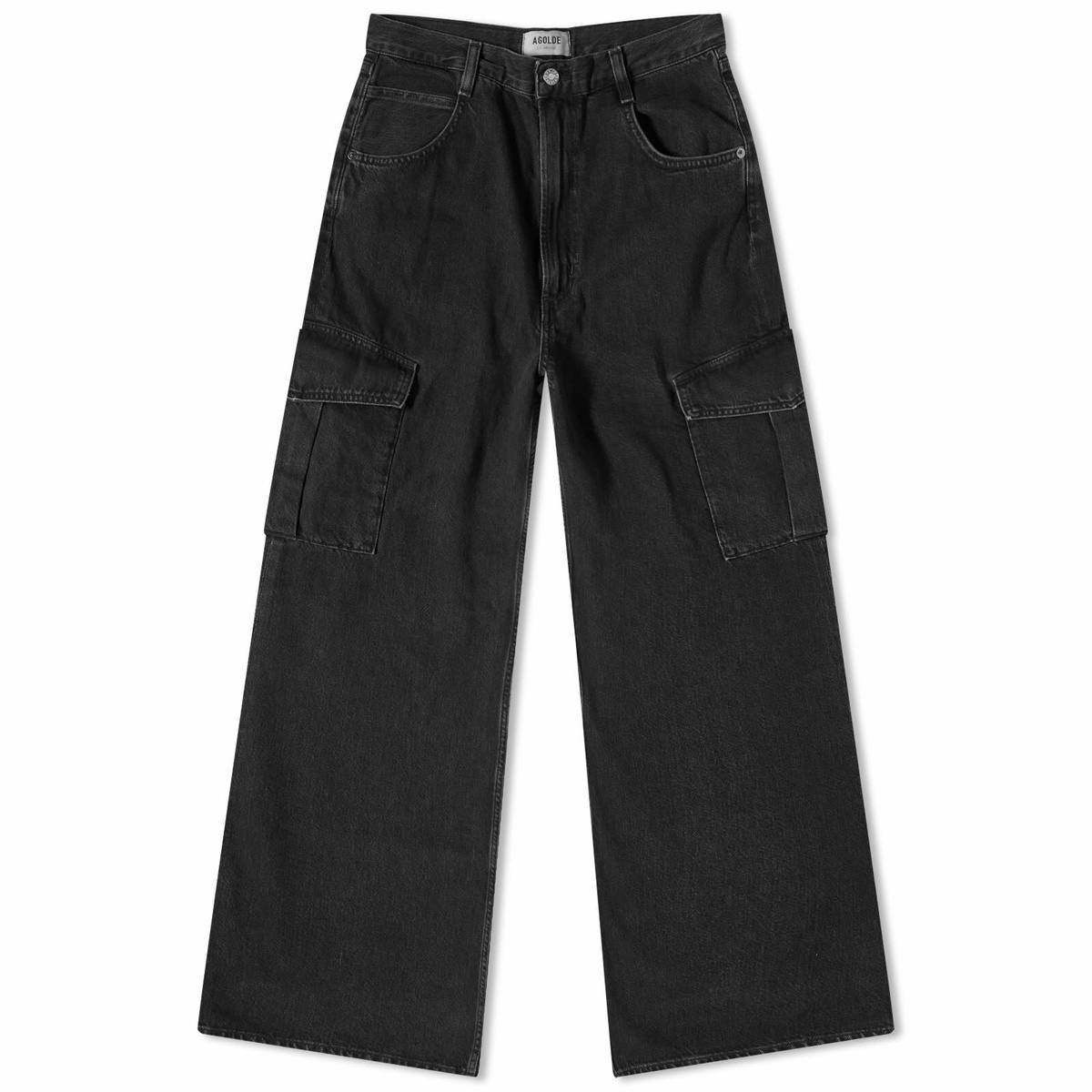 Agolde Women's Minka Cargo Pants in Black AGOLDE