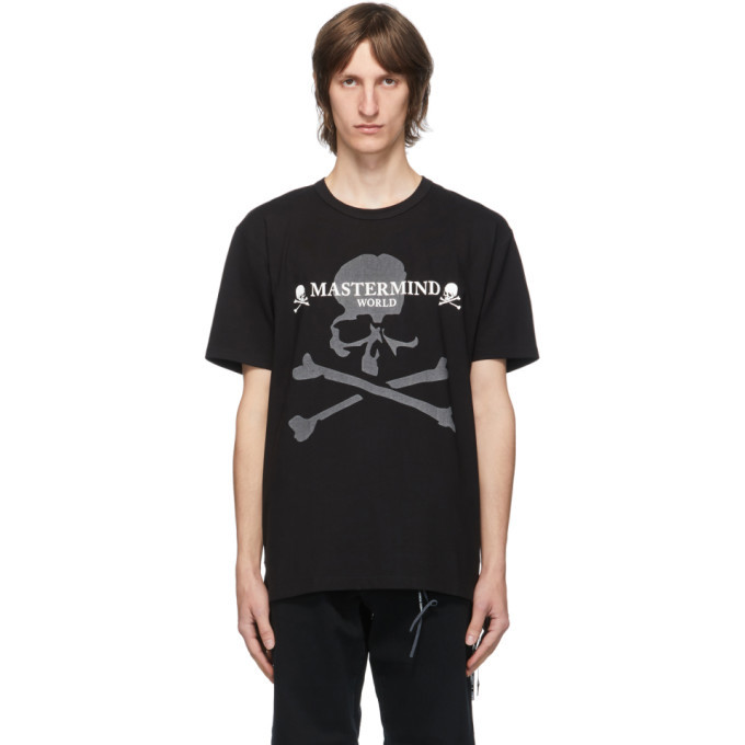 Photo: mastermind WORLD Black Reflective T-Shirt