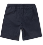 Acne Studios - Garment-Dyed Cotton-Twill Shorts - Blue