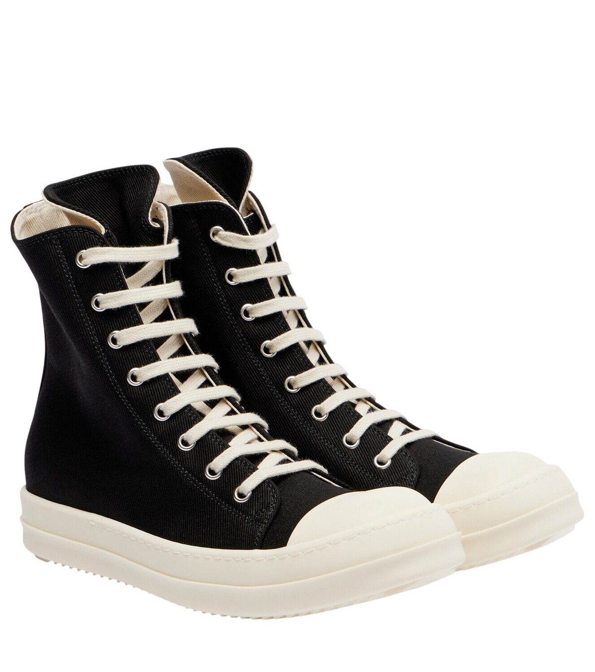 Rick Owens Women's Geth Puffer Slide Sneakers in Black Rick Owens