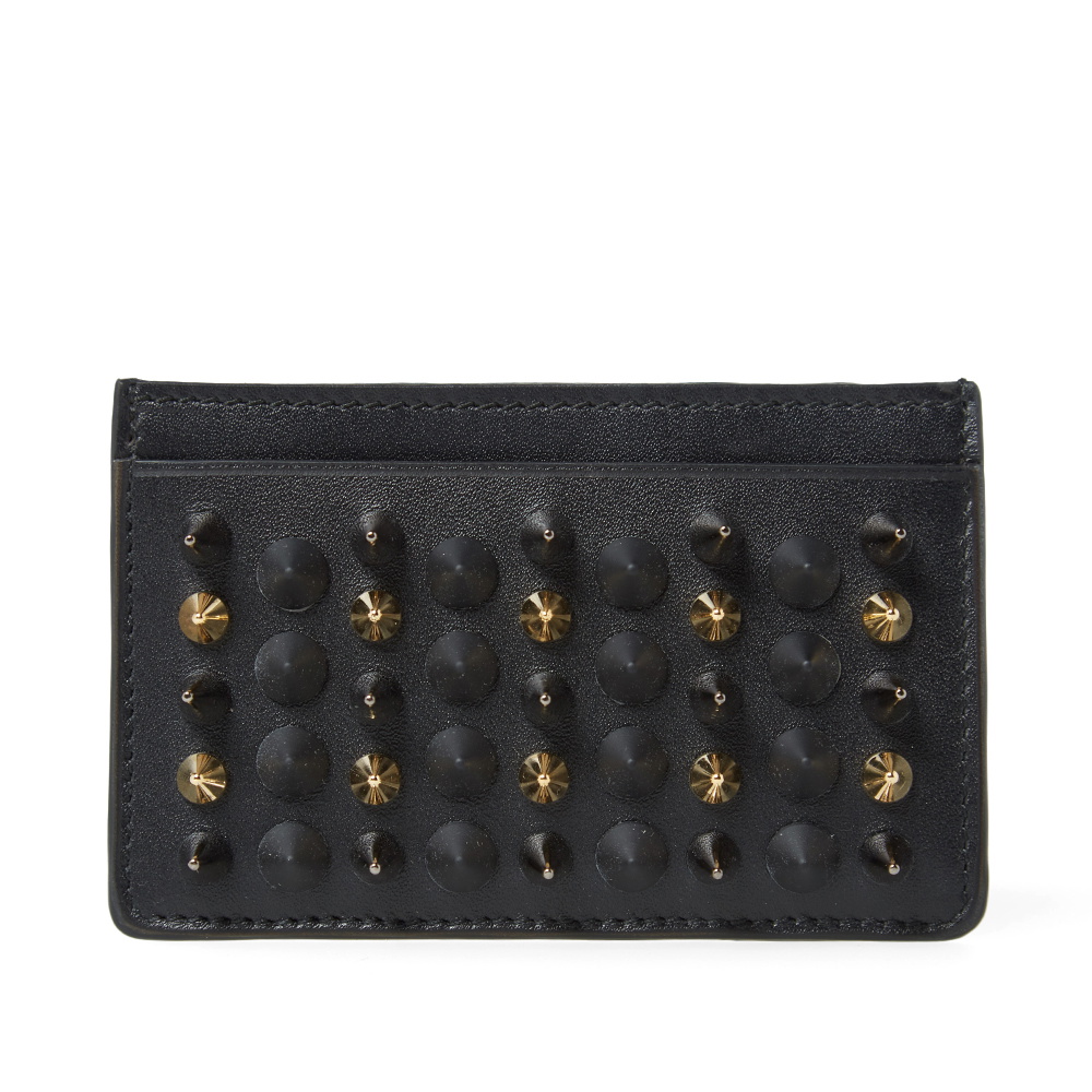 Alexander McQueen Alexander McQueen Studded leather card case main image 1