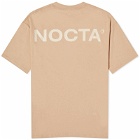 Nike x NOCTA Cardinal Stock T-shirt in Hemp/Sanddrift