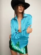 THE ATTICO - Sequined Mini Skirt