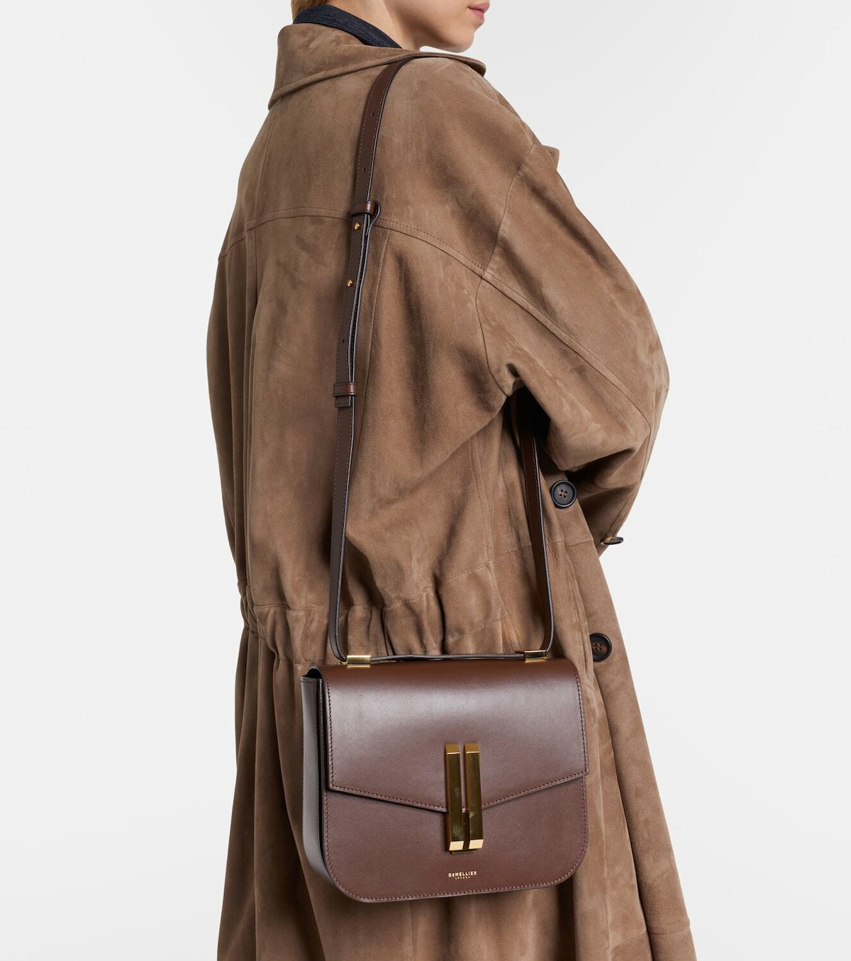 DeMellier Vancouver leather crossbody bag