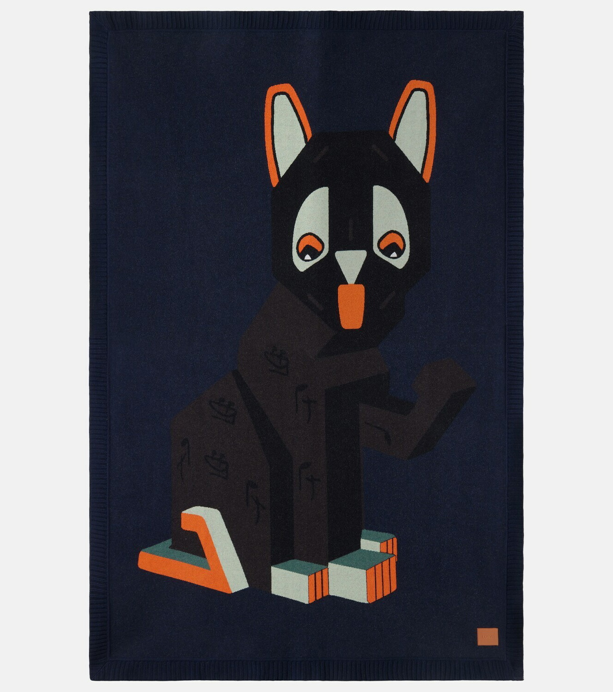 Loewe x Louis Wain wool blanket