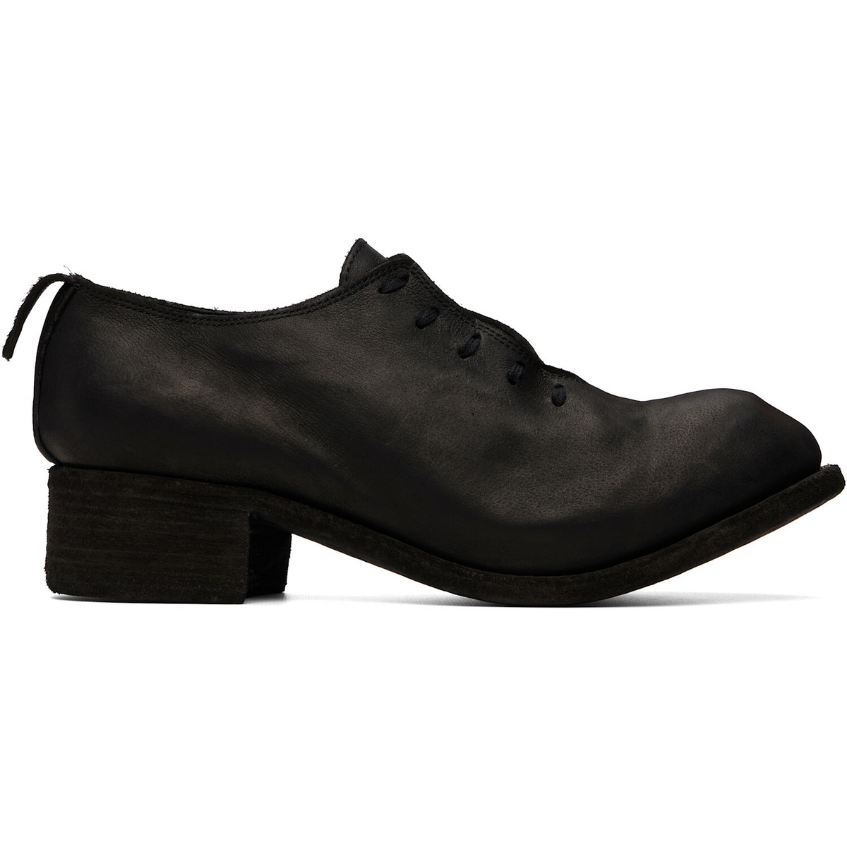 Guidi Black PL10L Derbys