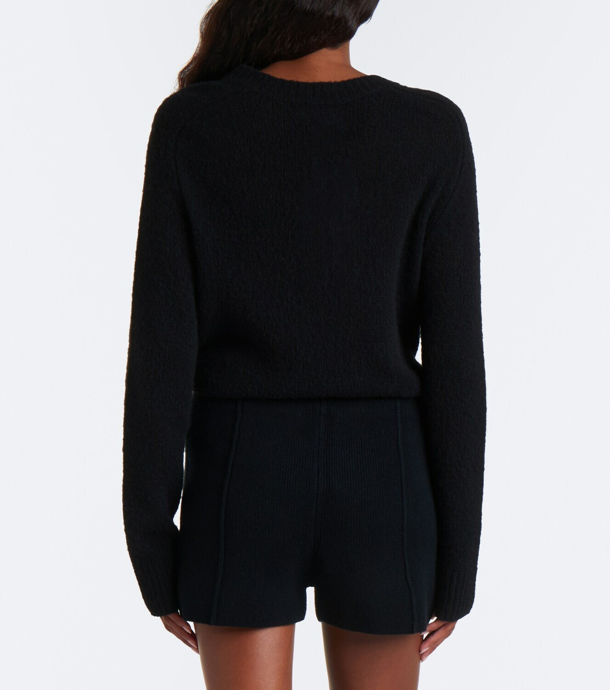 Jardin des Orangers Wool and cashmere shorts
