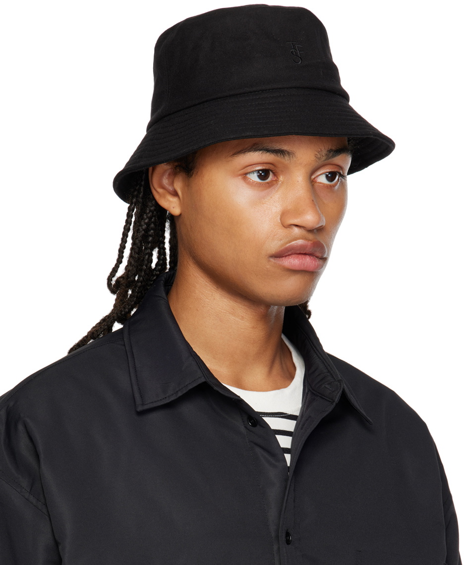 The Frankie Shop Black Frankie Bucket Hat The Frankie Shop