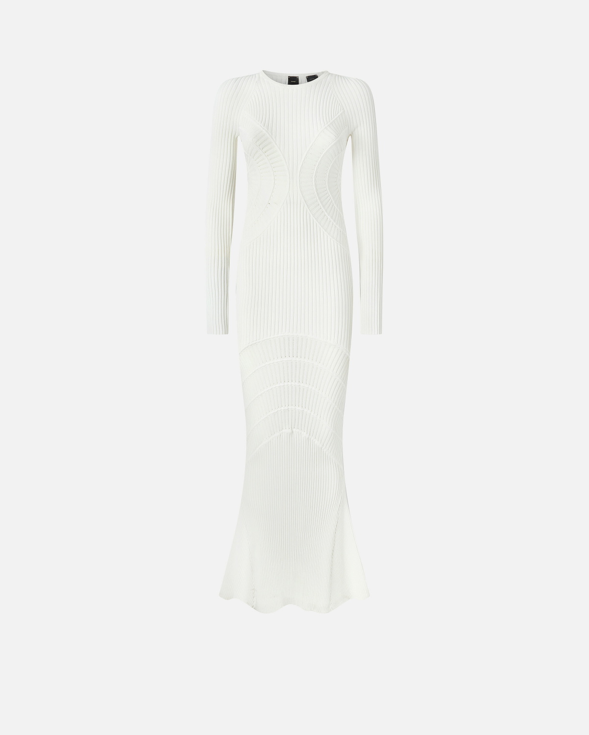 knitted pleated dress Kurt Knit Pleated Maxi Dress in Ivory Merino Wool – Gabriela Hearst main image 1