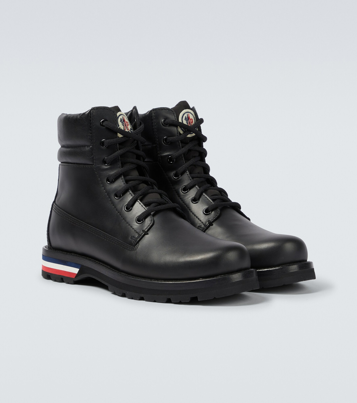 Moncler leather boots store