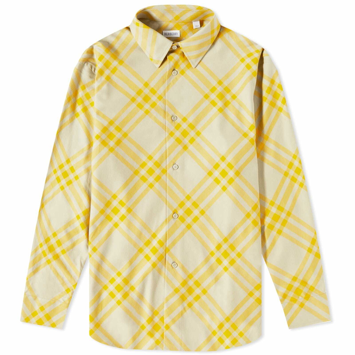 Burberry Men's Check Shirt in Knight Ip Check Burberry