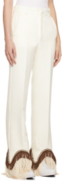 Tanner Fletcher Off-White Ruth Trousers