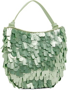 Staud Green Crescent Mini Bag