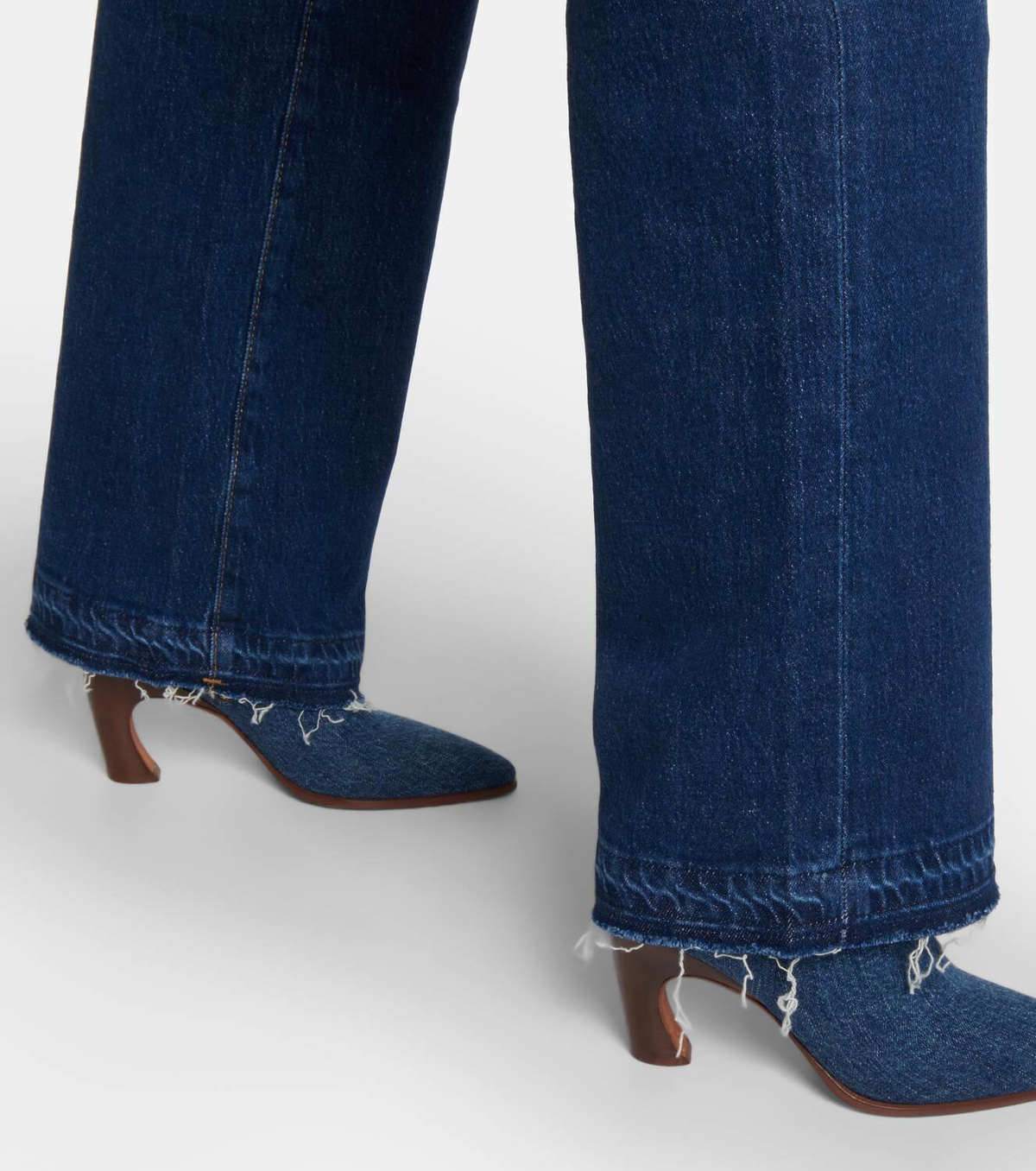 7 For All Mankind Tess Trouser high-rise straight jeans