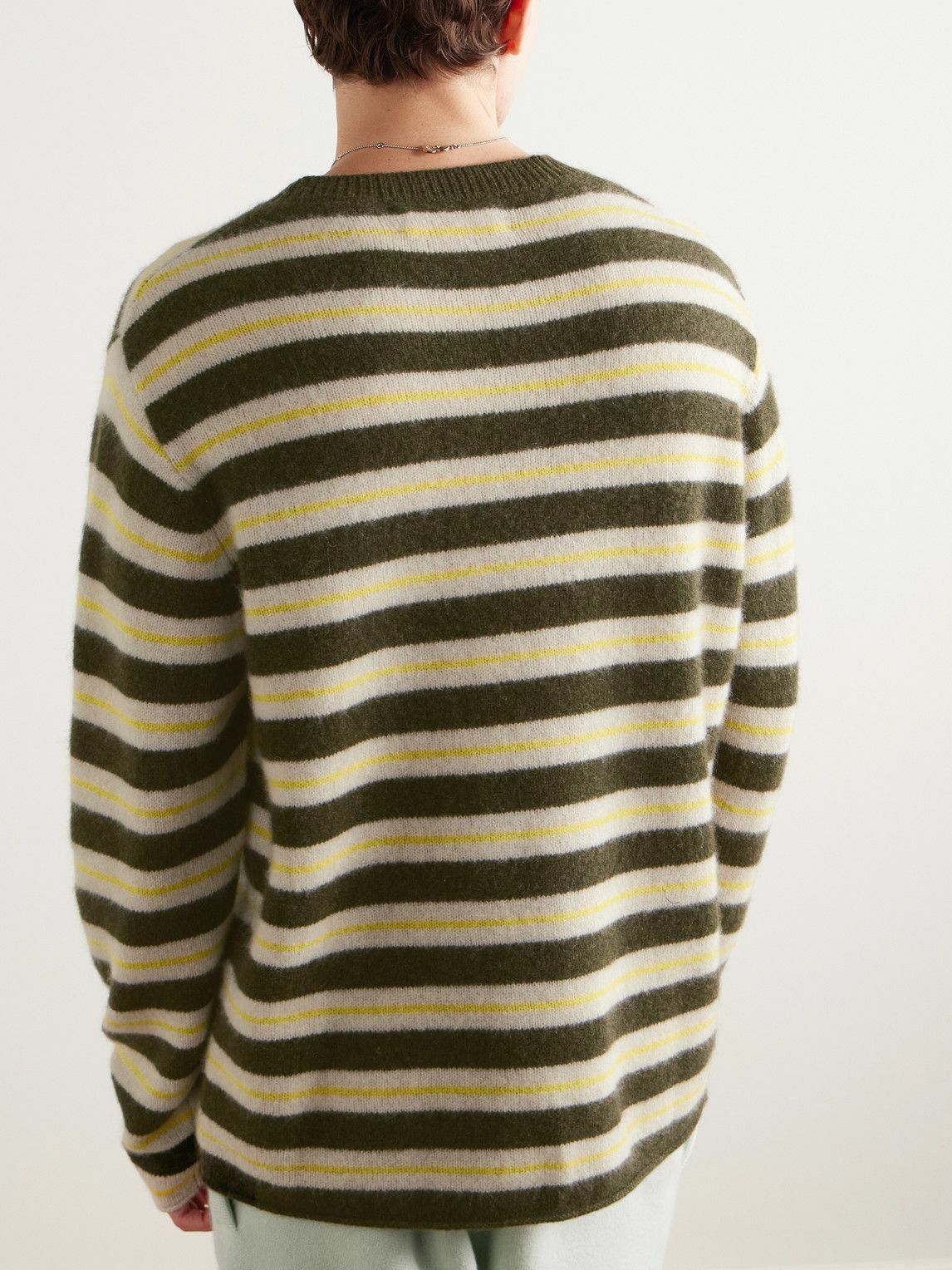 The Elder Statesman - Sinful Striped Cashmere Sweater - Multi The
