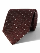 TOM FORD - 8cm Polka-Dot Silk-Jacquard Tie