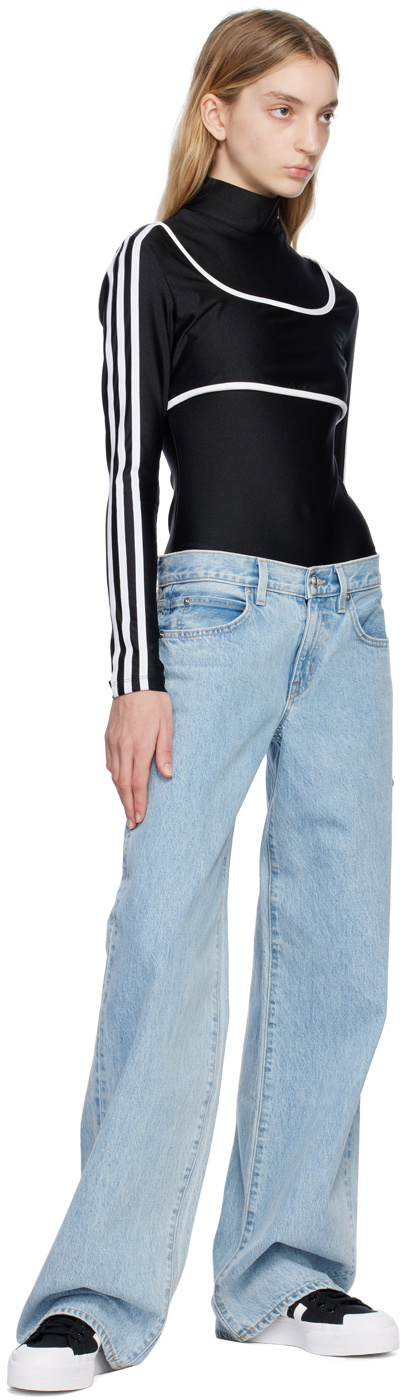 adidas Originals Black Nizza Platform Mid Sneakers adidas Originals