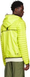 Moncler Grenoble Yellow Ardon Down Jacket