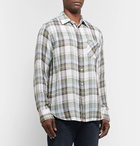 rag & bone - Fit 3 Beach Checked Double-Faced Cotton Shirt - Green