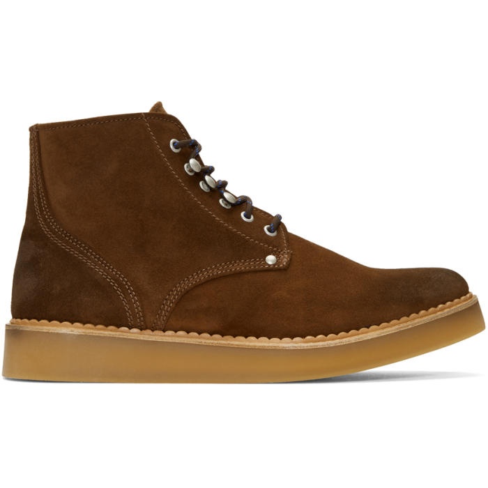 Photo: Diesel Brown D-Army Lace-up Boots