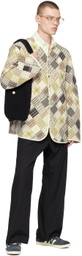 XENIA TELUNTS Brown Patchwork Jacket