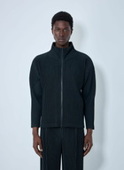 Homme Plissé Issey Miyake Pleated Zip-Up Jacket