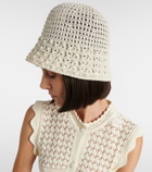 Eres Carats crochet bucket hat