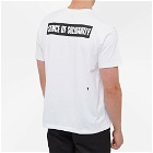 Rats Men's Circle Pocket T-Shirt in White