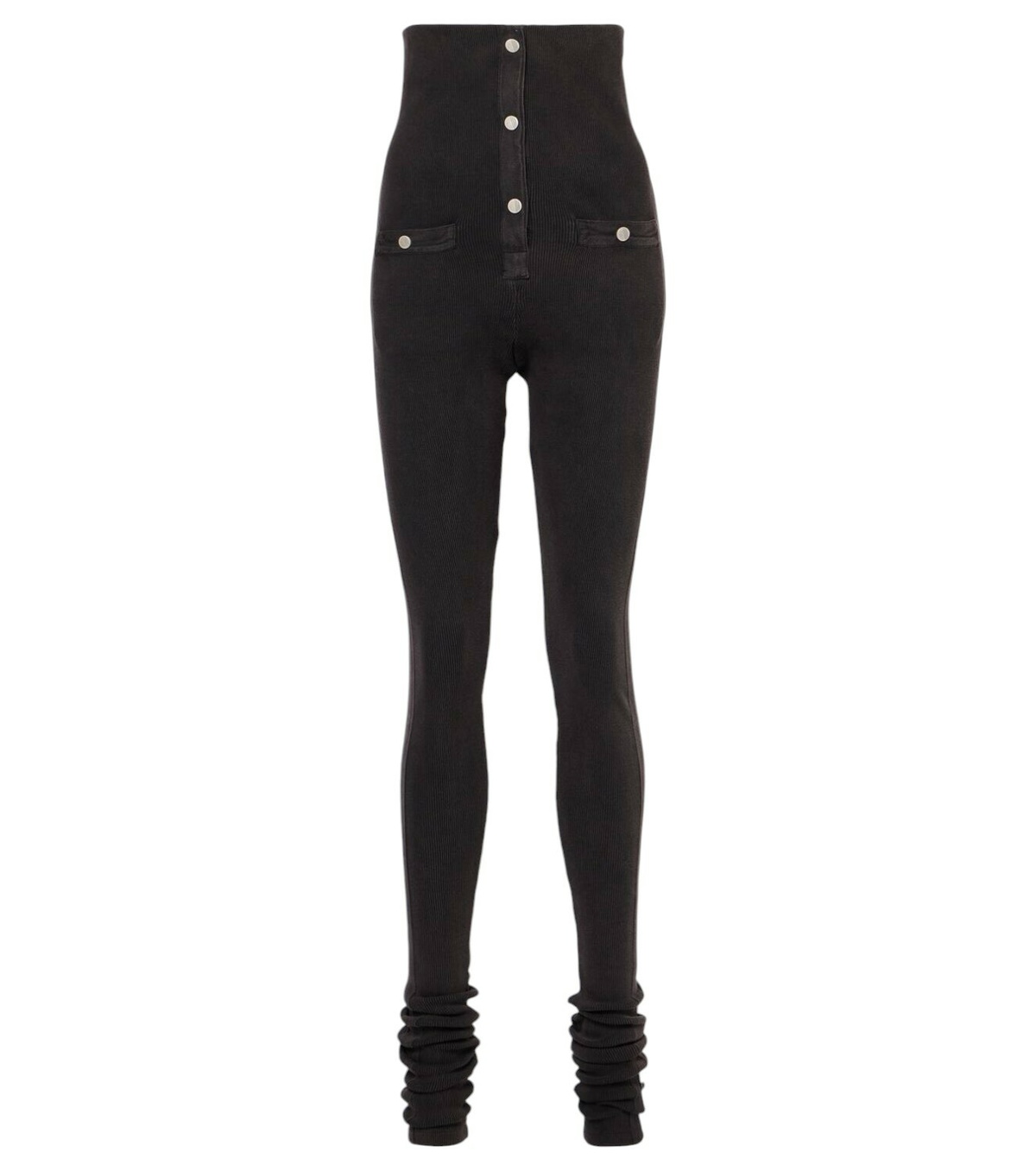 The Attico - Jamie high-rise stirrup leggings The Attico