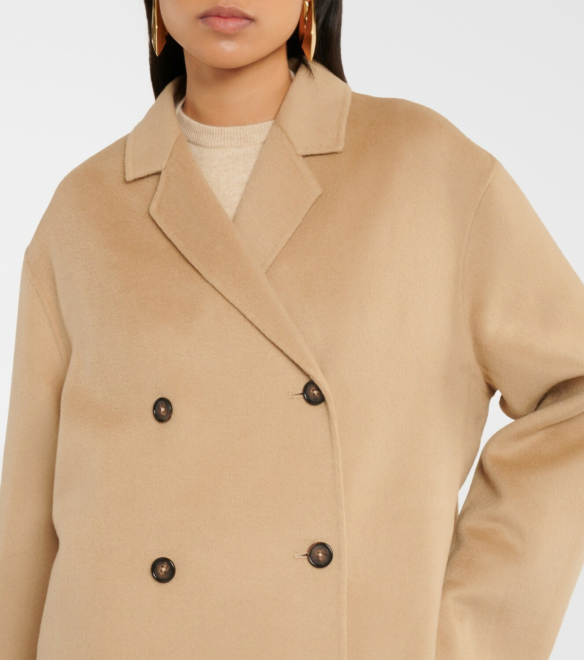 Toteme Oversized double-breasted wool coat Toteme