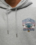 Fanatics Yankees Champs Hoodie Grey Mens Hoody