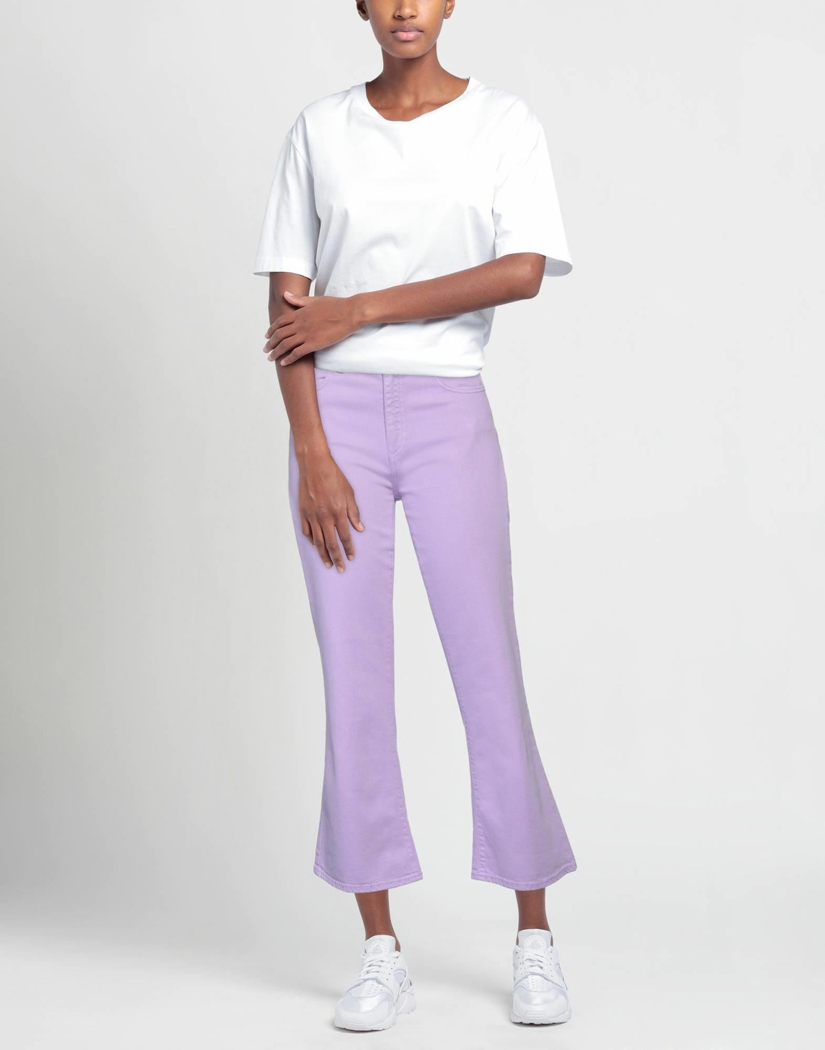 Jucca Womens Jeans Mauve