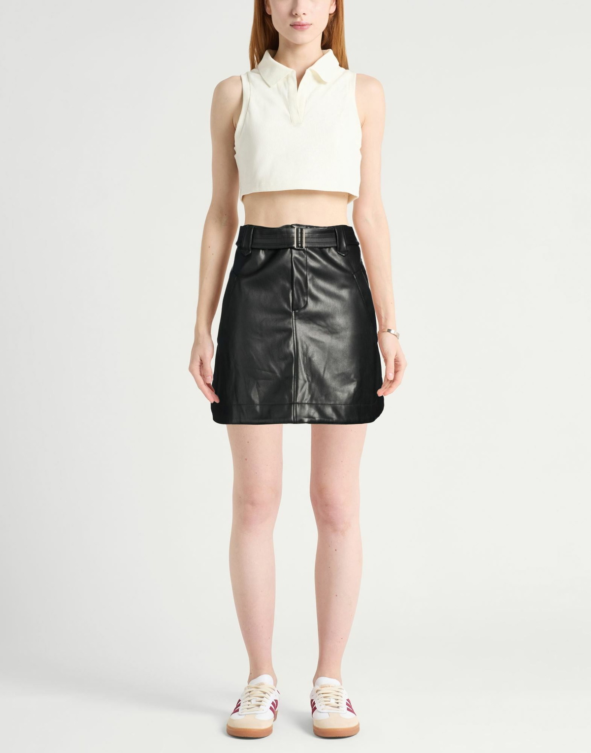 Jijil Womens Mini skirt in Black
