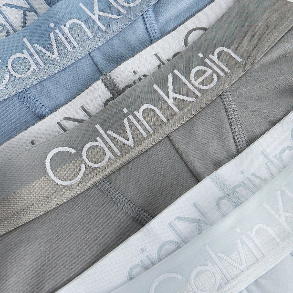 Calvin Klein Men s Boxer Briefs 3 Pack in Blue