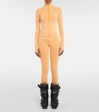 Cordova Sierra ribbed-knit half-zip ski top