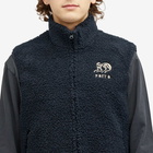 By Parra Men's Chest Alien Vest in Midnight Blue