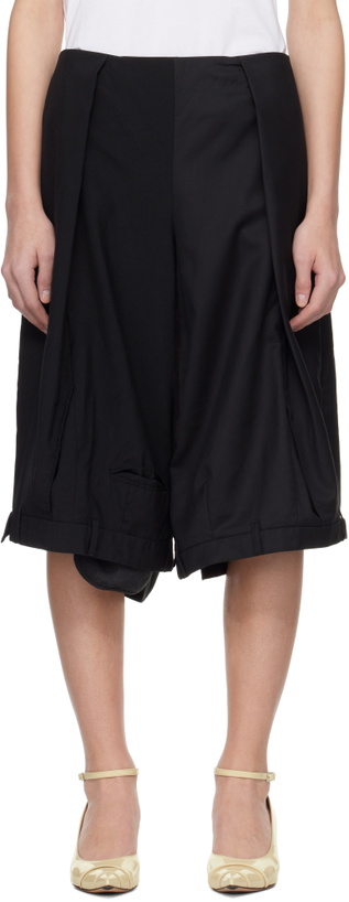 Photo: HODAKOVA Upside Down Wide Trouser Shorts