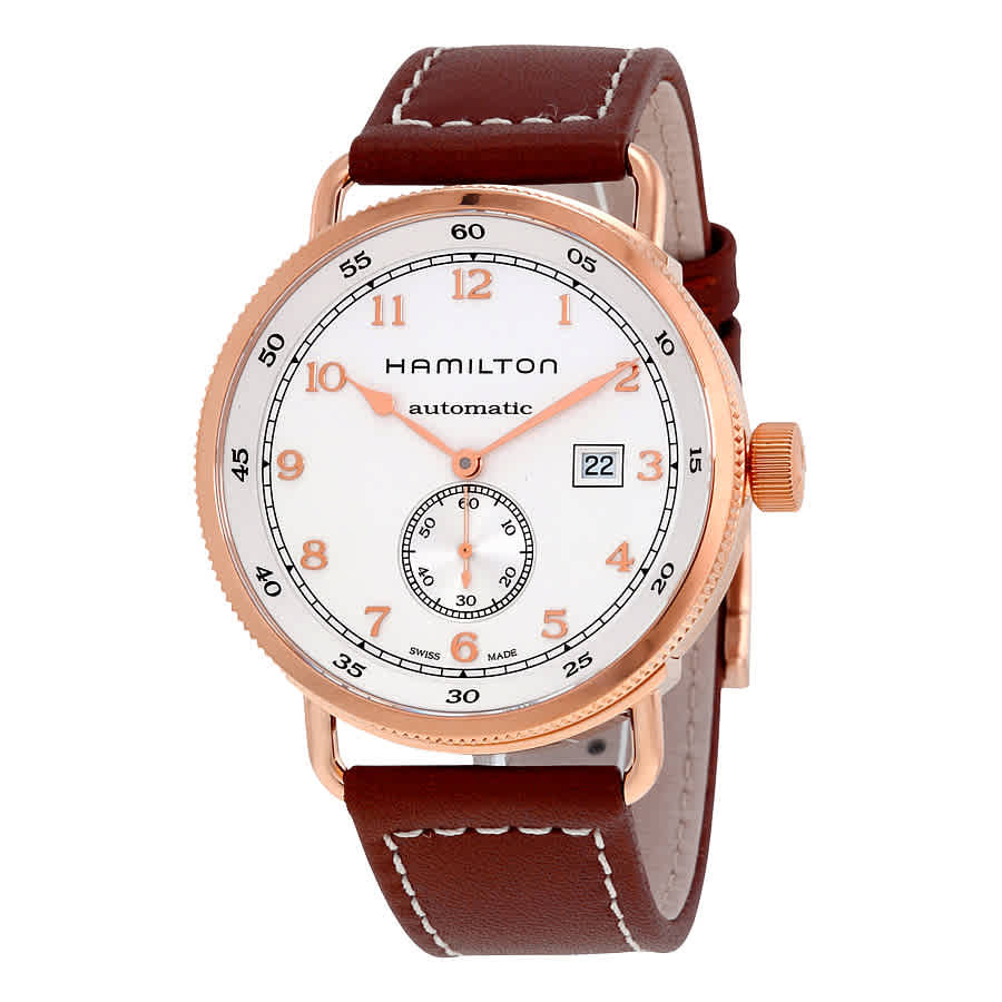 Hamilton Khaki Navy Pioneer Automatic Silver Dial Mens Watch H77745553