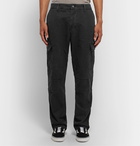 Reese Cooper® - Cotton-Twill Cargo Trousers - Black