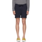 A.P.C. Navy Havana Shorts