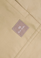 PS Paul Smith Cotton and Linen-blend Overshirt Beige