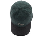 Dime Men's Classic Herringbone Cap in Hunter Green