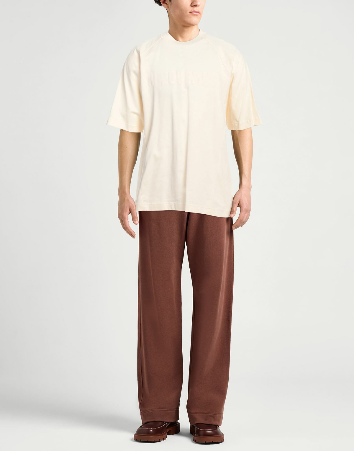 Jacquemus Mens T-shirt in Beige