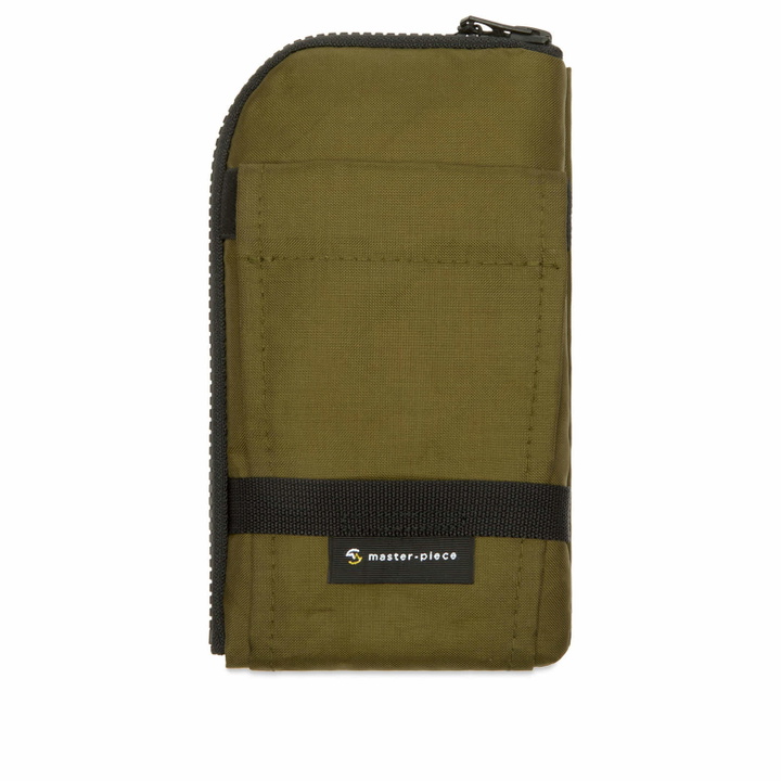 Photo: Master-Piece Freak Smartphone Shoulder Bag in Khaki 