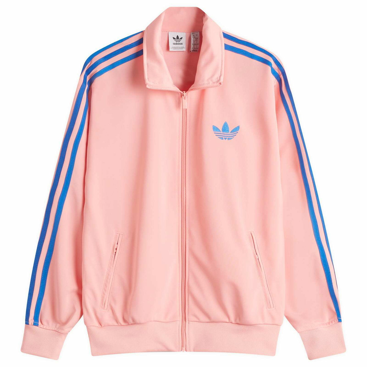 Adidas Women's Adicolor 70s Blouson Track Top in Super Pop
