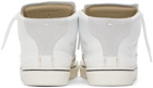 Maison Margiela White Evolution High-Top Sneakers