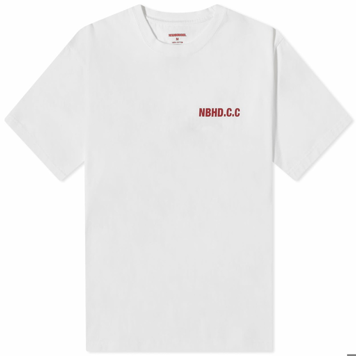 Photo: Neighborhood Men's SS-6 T-Shirt in White